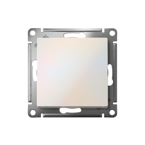 Переключатель проходной 1-кл. СП AtlasDesign 10А IP20 (сх. 6) 10AX механизм жемчуж. SE ATN000461