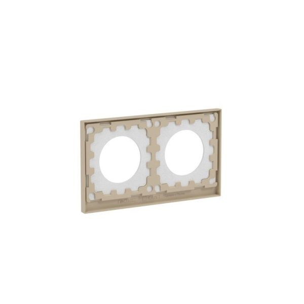 Рамка 2-м KANT IP44 ванильн. марципан DKC 7015944