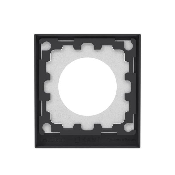 Рамка 1-м KANT IP44 черн. уголь DKC 7012942