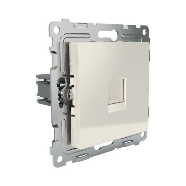 Розетка телефонная 1-м СП Pixel RJ11 механизм беж. TOKOV ELECTRIC TKE-PX-RT1-C02