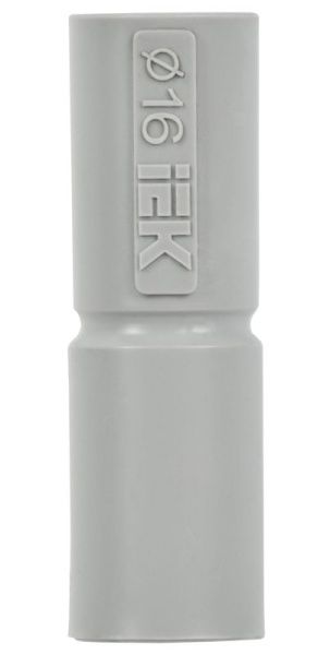 Муфта соединительная для жестких труб d16 GIG-16 ELASTA IEK CTA10D-GIG16-K41-100