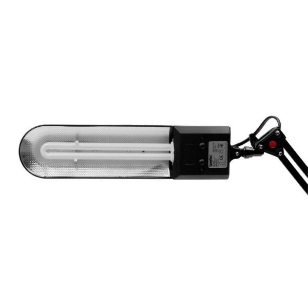 Светильник KD-017A настол. база + струбцина 230В 11Вт КЛЛ 2G7 черн. Camelion 3276