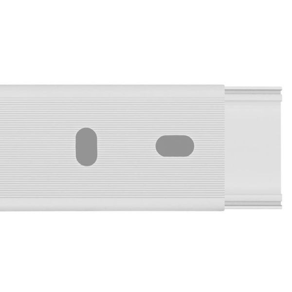 Кабель-канал 25х16 L2000 пластик бел. TOKOV ELECTRIC TKE-KK-25-16-2000-WH