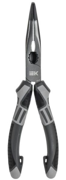 Тонкогубцы изогнутые 200мм K4 ARMA2L 5 IEK A2L5-BN10-K4-200