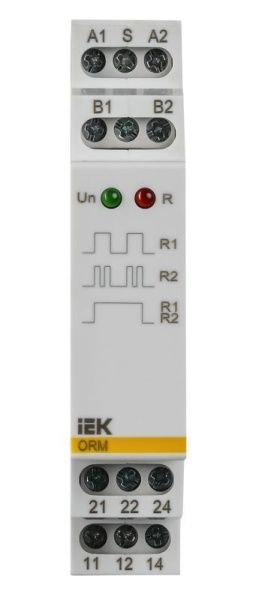 Реле импульсное ORM 2 конт. 12-240В AC/DC IEK ORM-02-ACDC12-240V