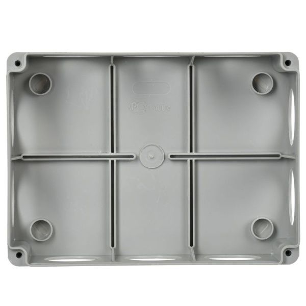 Коробка распаячная ОП 190х140х70 IP55 КМ41244 RAL7035 (10 гермовводов) IEK UKO11-190-140-070-K41-55