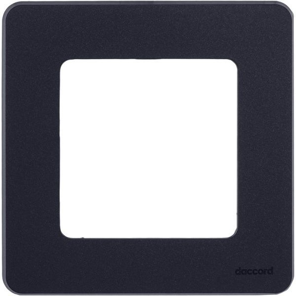 Рамка 1-м СП Inspiria IP20 антрацит IEK 673933