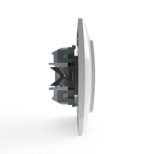 Выключатель 2-кл. СП AVA 10А IP20 в сборе бел. TOKOV ELECTRIC TKL-AV-V2F-C01
