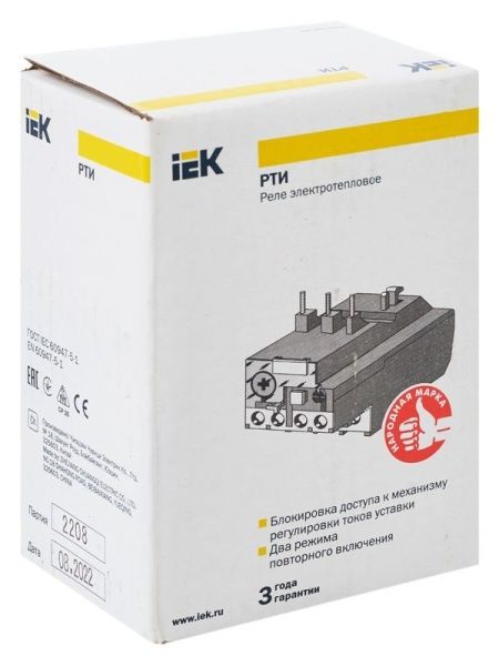 Реле тепл. РТИ 1314 7-10А KARAT IEK DRT10-0007-0010