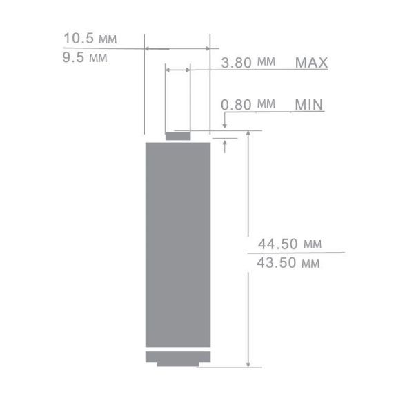 Элемент питания солевой AA/R6 1.5В R6SR4 SR4 (уп.4шт) Ergolux 12441