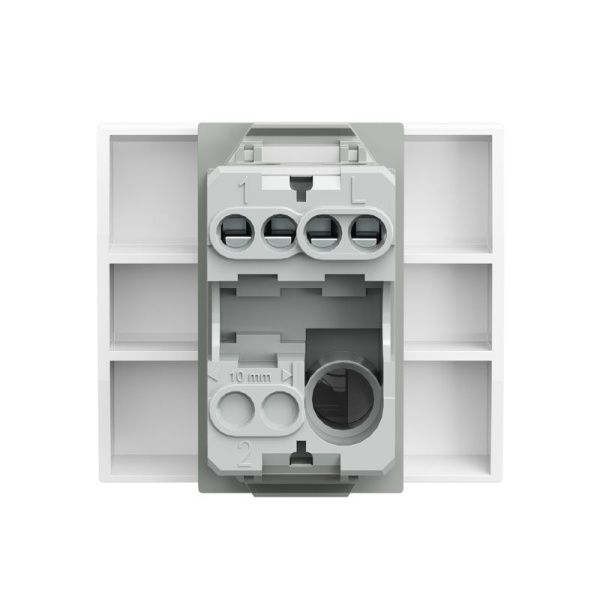 Выключатель 1-кл. 1п 2мод. Viva 16А IP20 бел. DKC 45021