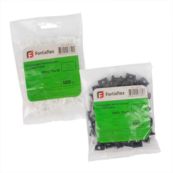 Площадка монтажная под винт ПМО 22х16 (б) (уп.100шт) Fortisflex 53313