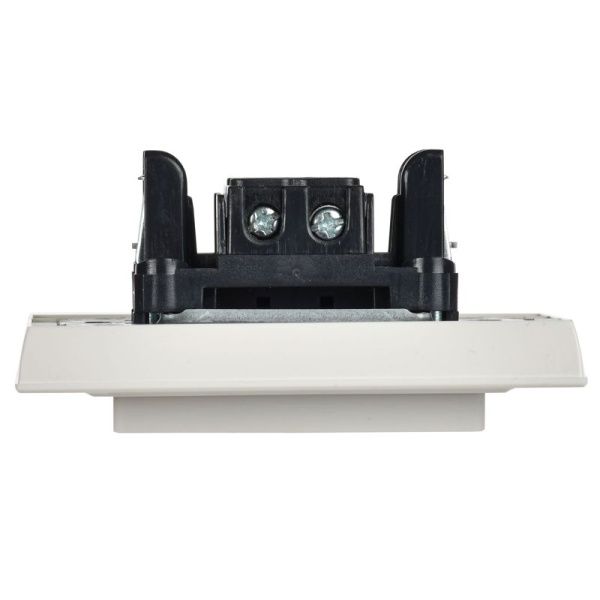 Выключатель 1-кл. СП BRITE ВСР10-1-0-БрБ 10А в сборе бел. IEK BR-V10-0-10-K01-F
