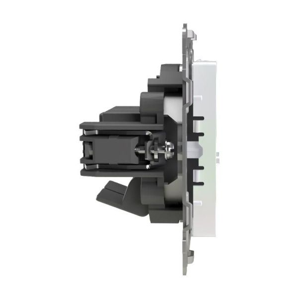 Розетка компьютерная 2-м СП Pixel RJ45 кат.5E механизм перламутр. TOKOV ELECTRIC TKE-PX-RC2-C04