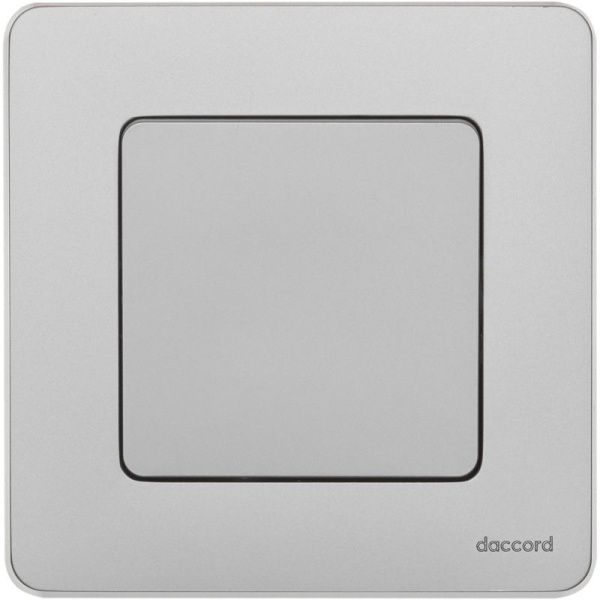 Переключатель 1-кл. Inspiria 10А IP20 250В 10AX механизм алюм. IEK 673652