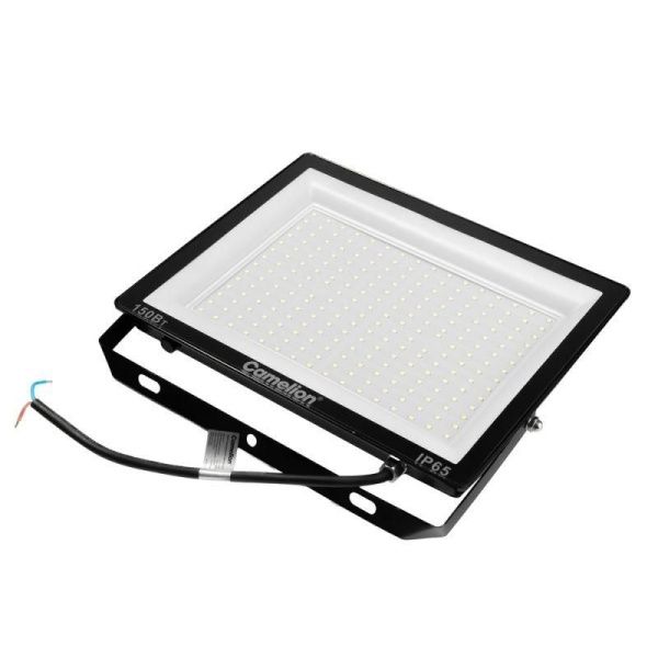 Прожектор светодиодный LFL-15003 C02 LED SMD 150Вт IP65 6500К 15000лм 230В 300х252х34 черн. Camelion 16329