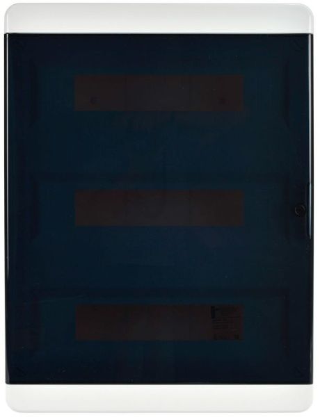 Корпус ЩРВ-П-54 TEKFOR IP41 черн. прозр. дверь пластик. IEK TF5-KP12-V-54-41-K01-K03