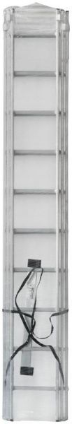 Лестница трехсекционная 3х10 H=285/481/674см 12.19кг алюм. FIT 65435