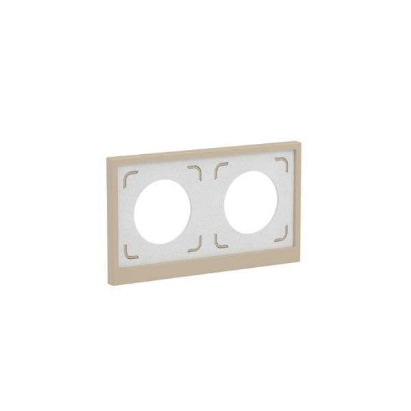 Рамка 2-м KANT IP44 ванильн. марципан DKC 7015944