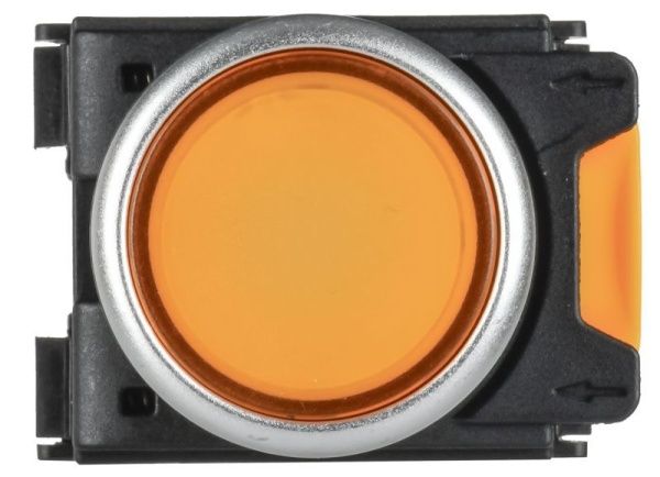 Кнопка d22мм 1НО+1НЗ MASTER с фиксацией желт. IEK MI-BT60-11T-3-21-K05