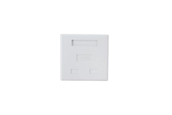 Розетка компьютерная 8P8C (RJ-45) кат.5E UTP 2 порта TOKOV ELECTRIC TKE-SMB-8P8C-2P-UTP