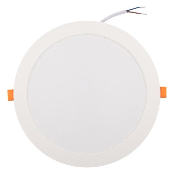 Светильник светодиодный PLED DL7 24Вт 6500К IP54 2040лм WH встраив. бел. Pro JazzWay 5069121