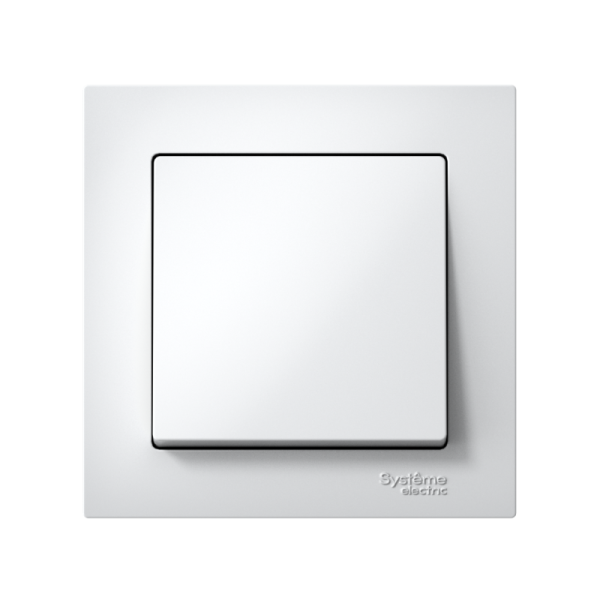 Выключатель 1-кл. СП AtlasDesign 10А IP20 (сх. 1) 10AX в сборе бел. SE ATN000112