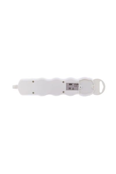 Колодка удлинителя 4-мест. с заземл. РПр04 IEK WYP10-D-KP-16-04-ZS-K01