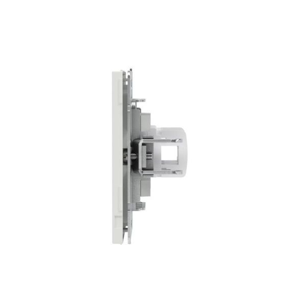 Розетка компьютерная 2-м KANT RJ45 кат.6A без шторки бел. песок DKC 7010674