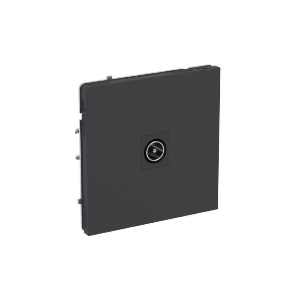 Розетка телевизионная одиночная TV KANT черн. уголь DKC 7012503