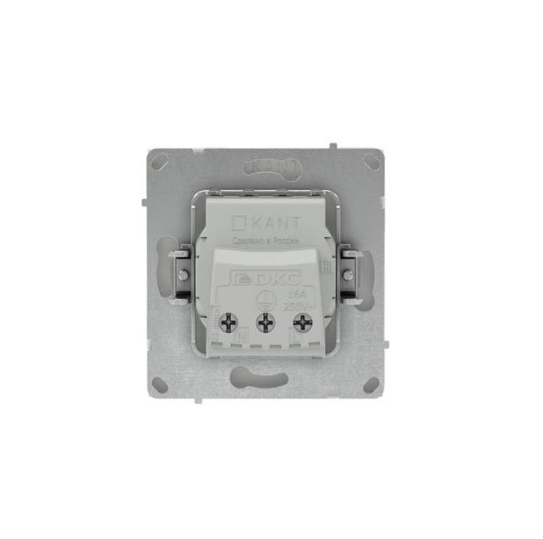 Розетка силовая KANT 2P+E защ. шторки бел. песок DKC 7010003