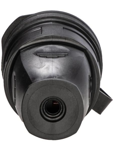 Розетка 16А IP44 прямая с заземл. каучук черн. КОСМОС RKsm-Z-IP(B)16A