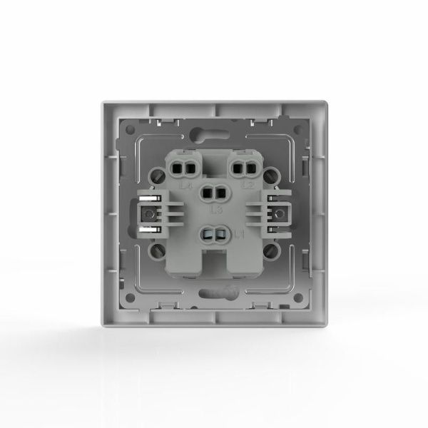 Переключатель перекрестный 1-кл. СП Pixel IP20 механизм алюм. TOKOV ELECTRIC TKE-PX-P1R-C03