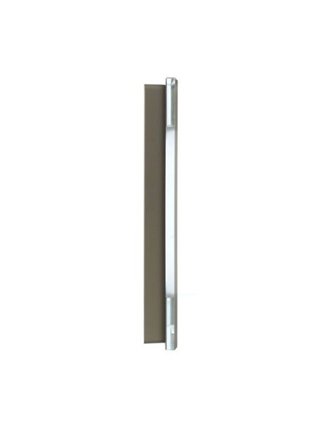 Рамка 1-м BRITE РУ-1-2-БрД стекло дым. IEK BR-M12-G-K30