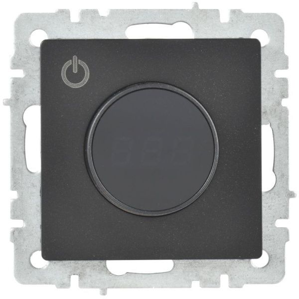 Термостат электронный с индик. BRITE СП IP20 ТС10-1-БрЧ механизм черн. IEK BR-RT11-K02