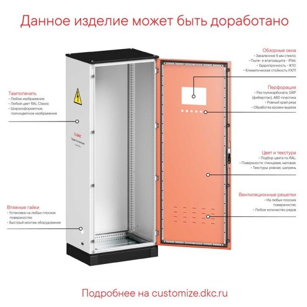 Панель задняя для шкафов CQE N 2000х600мм DKC R5NCRE2060