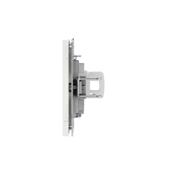 Розетка компьютерная 1-м KANT RJ45 кат.5E без шторки бел. магнолия DKC 7000663