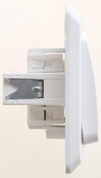 Выключатель 2-кл. СП Этюд 10А IP20 с подсветкой бел. SE BC10-006B