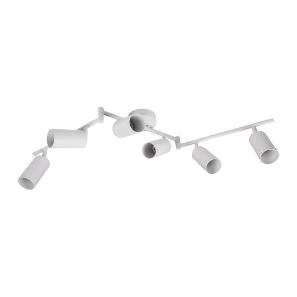 Светильник PCL-0606 6xGU10 IP20 230В WH настен./потолочн. декор. под лампу JazzWay 5066786