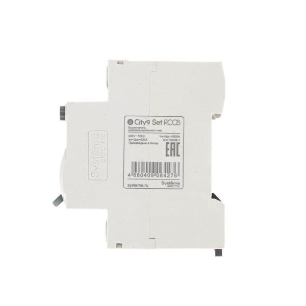 Выключатель дифференциального тока (УЗО) 4п 63А 30мА тип AC City9 Set 400В SE C9R36463