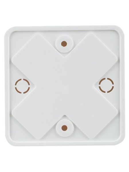 Коробка распаячная ОП 75х75х20 IP40 КМ41212-01 (6 клем. 6кв.мм) бел. IEK UKO10-075-075-020-K01