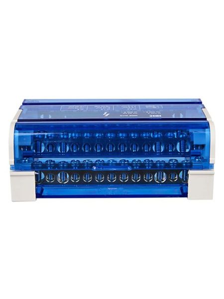 Шина на DIN-рейку в корпусе (кросс-модуль) ШНК 4х15 3L+PEN IEK YND10-4-15-125