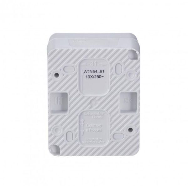 Переключатель проходной 1-кл. ОП AtlasDesign PROFI IP54 10AX бел. SE ATN540161