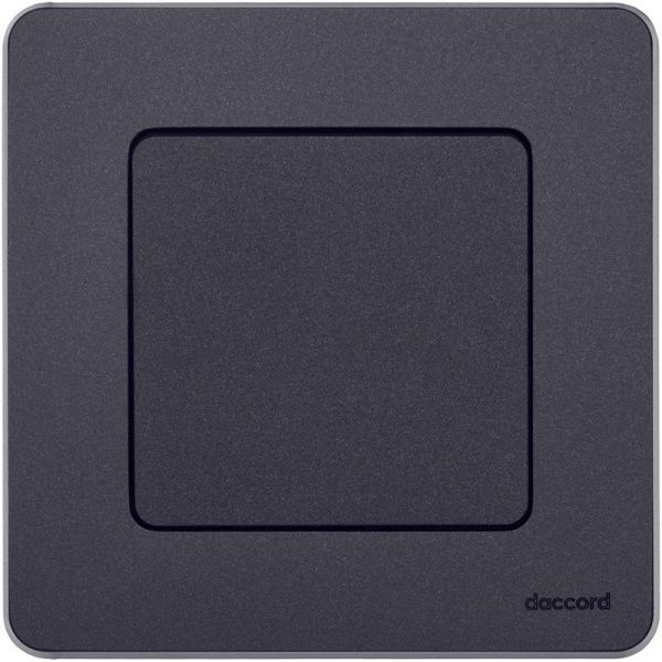 Выключатель 1-кл. Inspiria 10А IP20 250В 10AX механизм антрацит IEK 673603