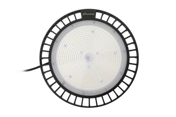 Светильник светодиодный ДСП IB 11 S 200W M 850 BK 353х353х161мм 200Вт 5000К IP65 High Bay подвесной черн. Русский Свет 16091124349