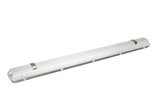 Светильник светодиодный SLIM 32 4000К IP65 1262х124х85 CRI80 milky II подвесной/накладной сер. CSVT ЦБ-00010703