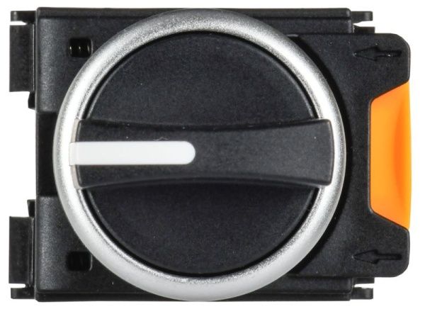 Переключатель 2 полож. 1НО+1НЗ возвратный черн. MASTER IEK MI-SW60-11X22-3-24-2-K02