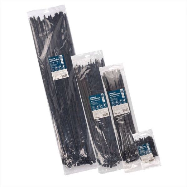 Хомут нейлоновый НСС "EasyFix" 5х200 черн. (уп.100шт) Fortisflex 84817