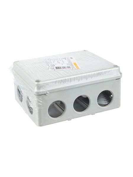 Коробка распаячная ОП 150х110х70 IP55 KM41242 (10 каб.ввод.) IEK UKO10-150-110-070-K41-55