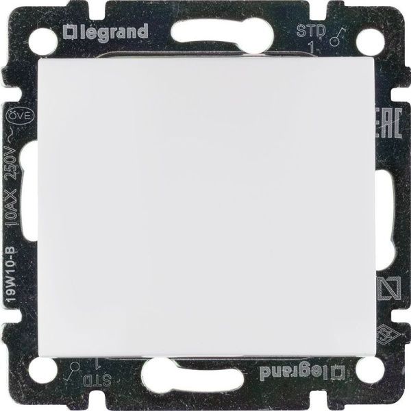 Выключатель 1-кл. СП Valena 10А IP31 250В механизм бел. IEK 774401